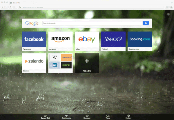 Sfondo animato Opera