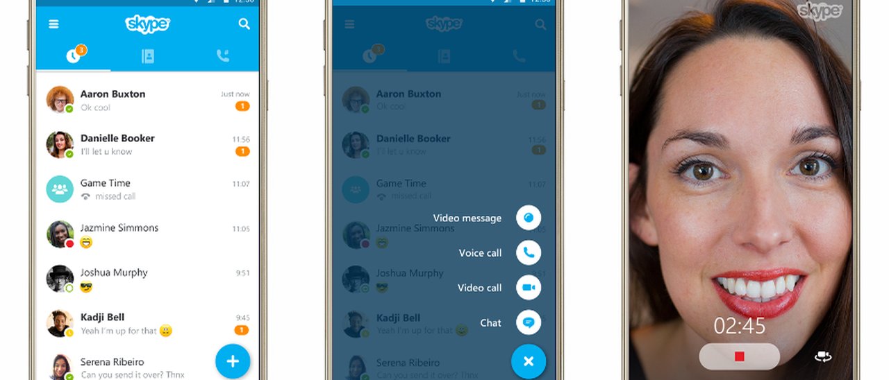Skype 6.0 per Android e iOS, nuovo design