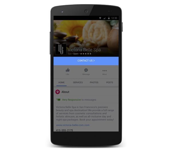 Facebook ridisegna Pages per mobile