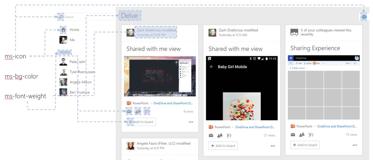 Office UI Fabric, add-in più semplici per Office