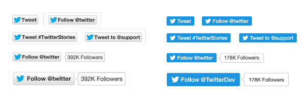 Twitter, nuovi pulsanti