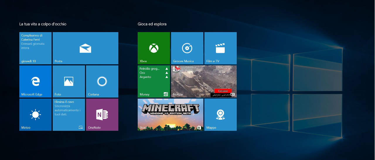 Windows 10 build 11099 agli Insider: novità