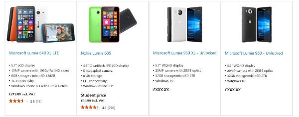 Microsoft conferma i Lumia 950 e Lumia 950 XL