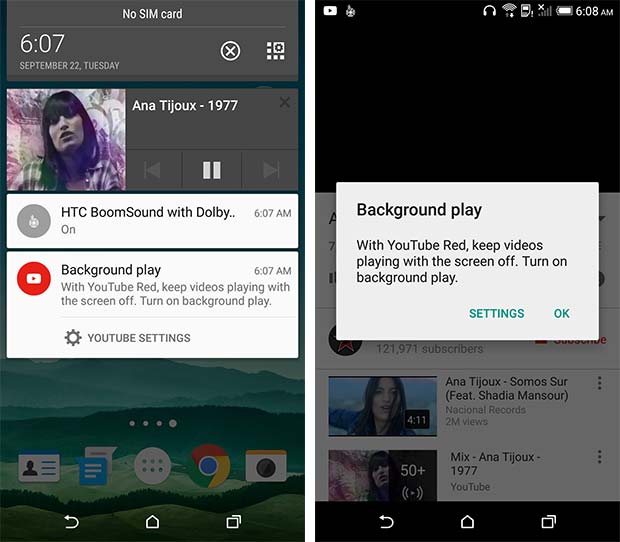 I primi screenshot che mostrano riferimenti al nuovo servizio YouTube Red di Google