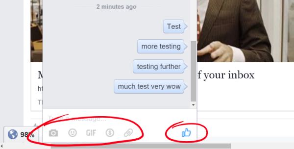 Facebook testa un Gif Finder nella chat