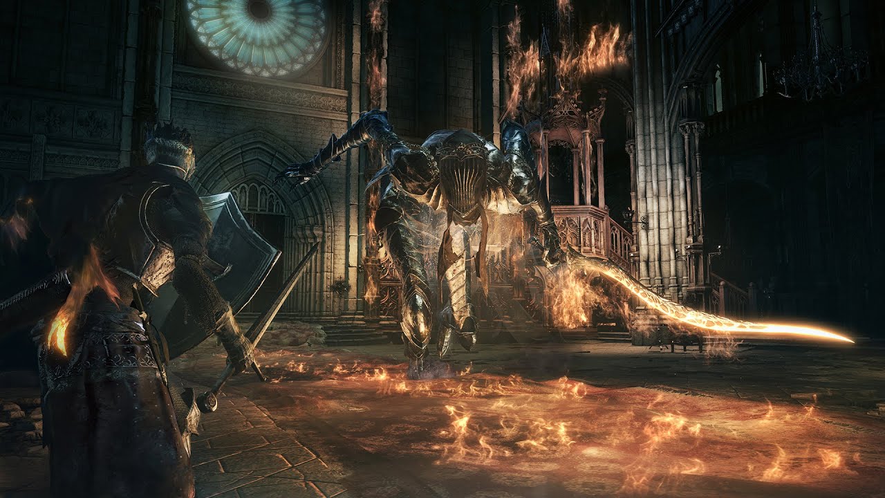 Dark Souls III Beta ~ Dancer of Frigid Valley Boss Fight
