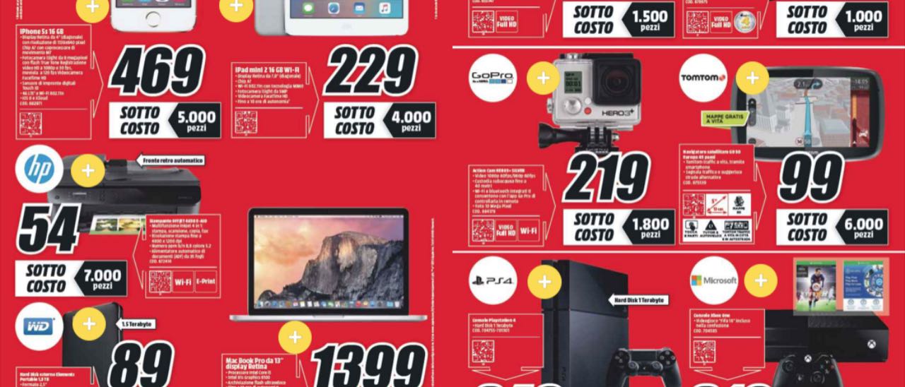 Sottocosto MediaWorld, Xbox One a 319 euro