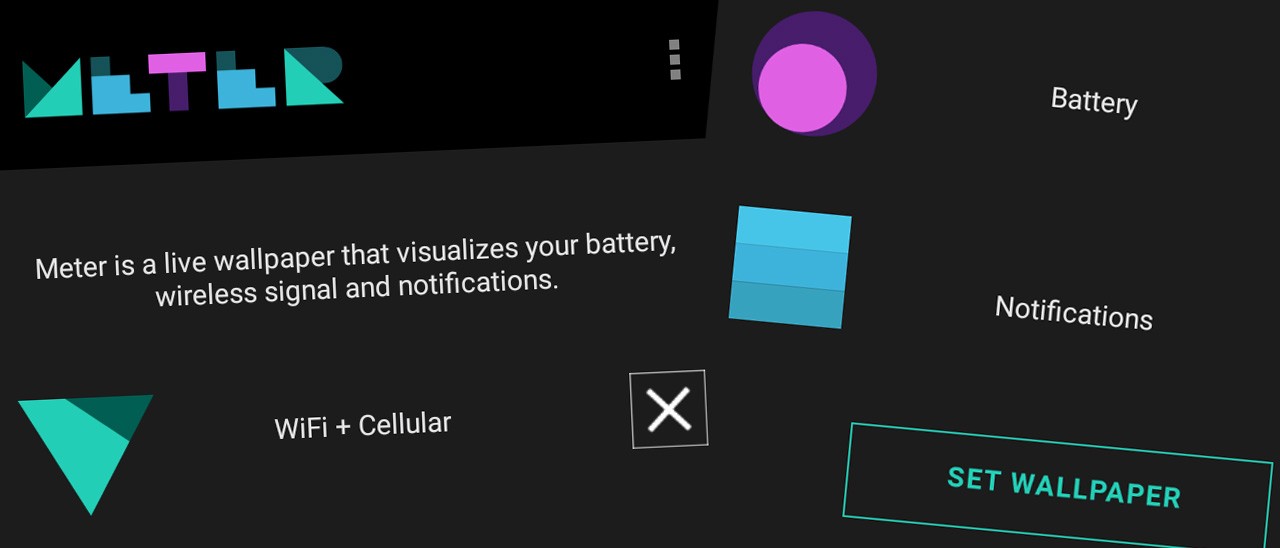 Meter: un live wallpaper di Google per Android
