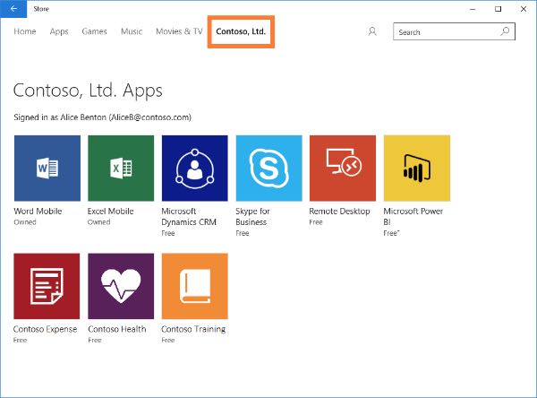 Windows Store for Business