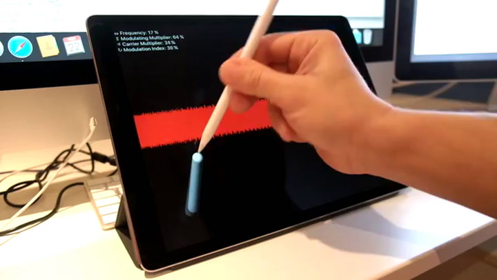Apple Pencil - Sintetizzatore Audio