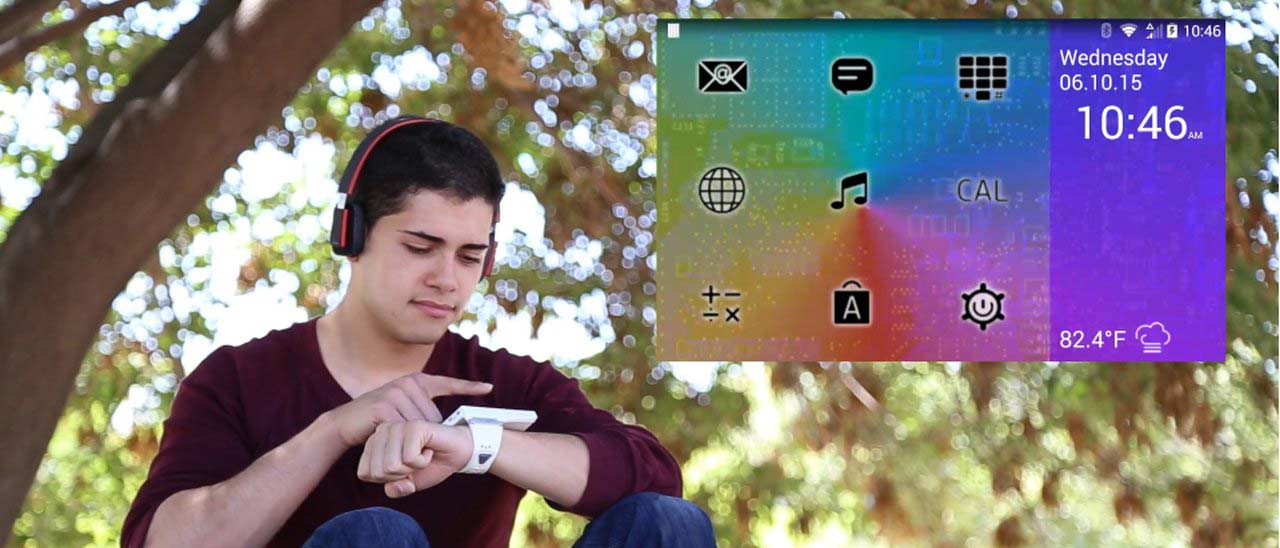 Rufus Cuff, smartwatch o tablet da polso?