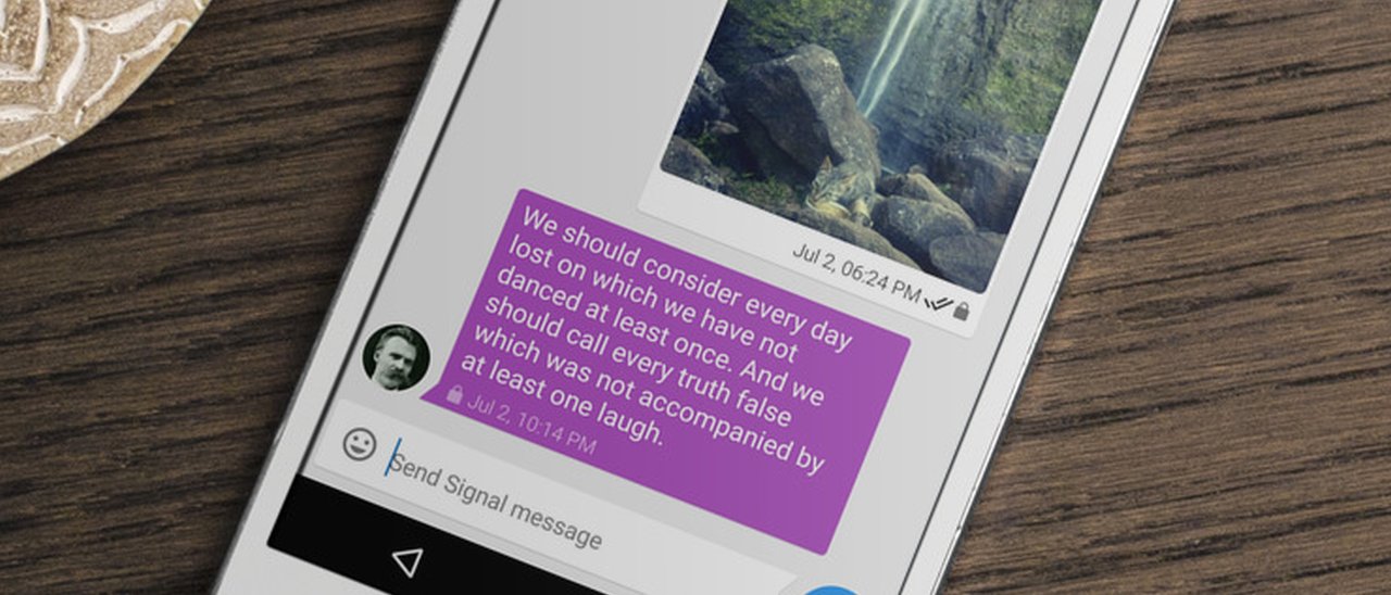 Signal per Android, chat sicure e private