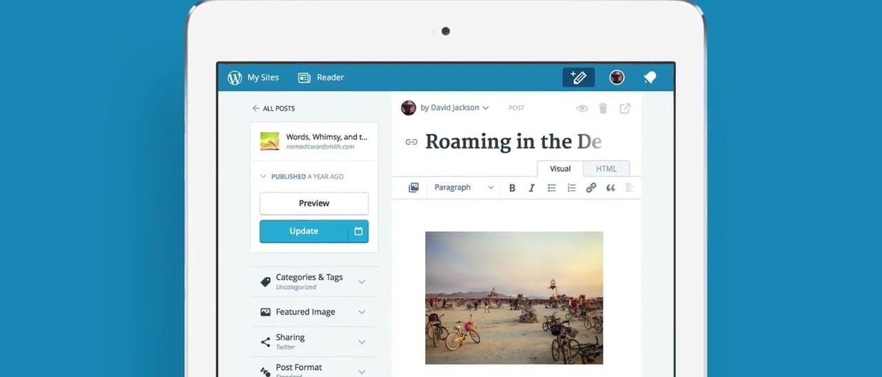 WordPress Calypso, da PHP a JavaScript