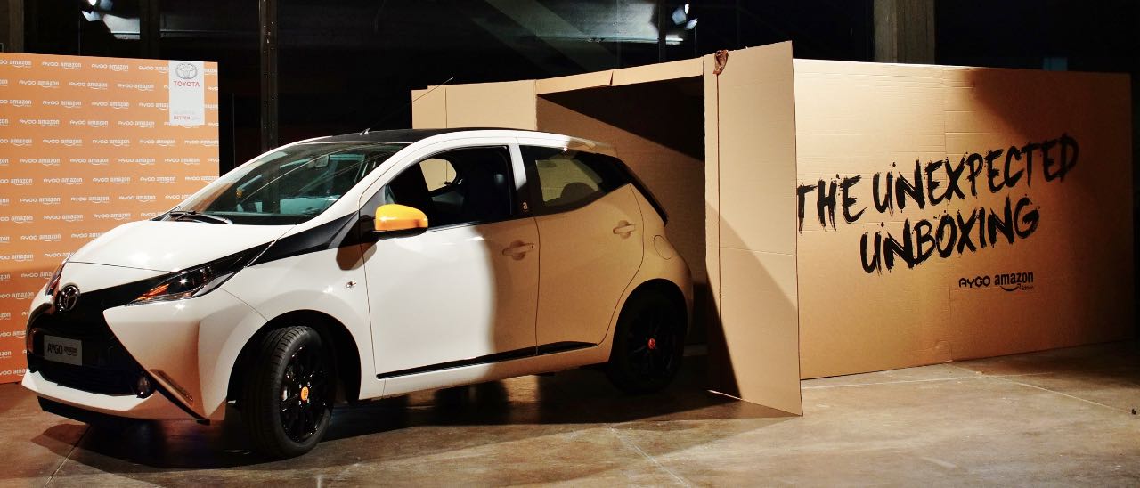 Toyota Aygo Amazon Edition solo su Amazon.it