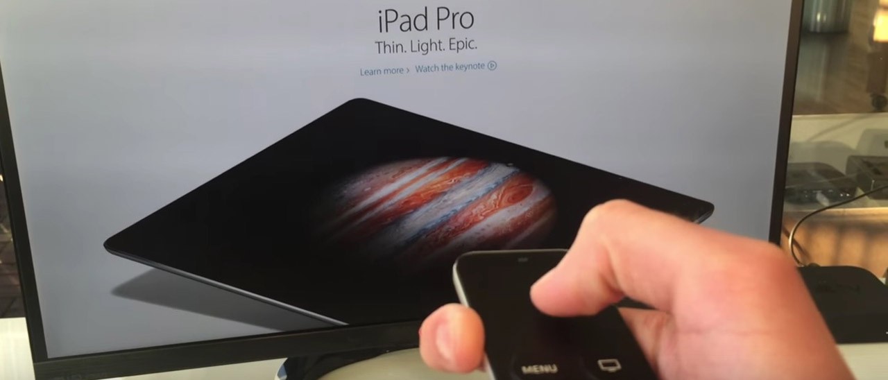 Un browser nativo per Apple TV