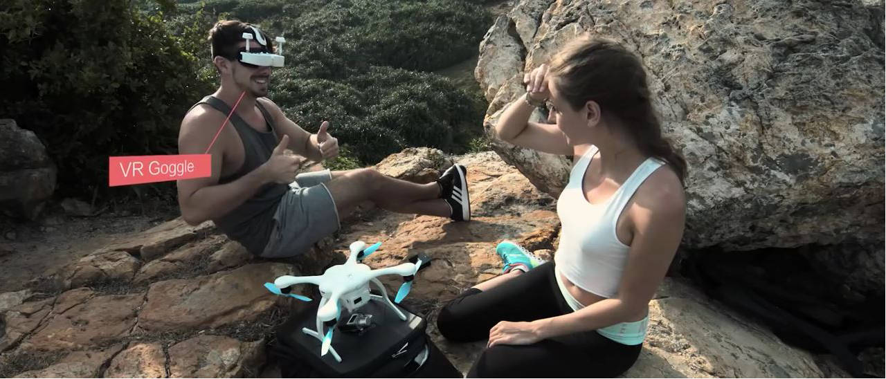 Ghost 2.0, drone che si pilota con i VR Goggles