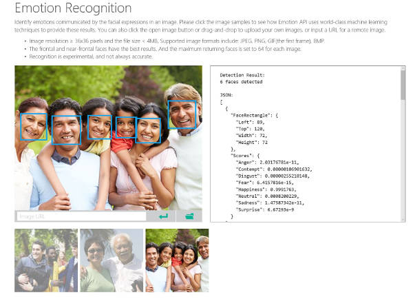 Microsoft riconosce le emozioni delle persone