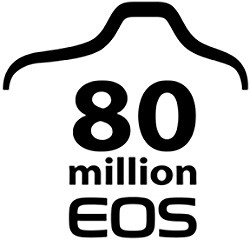 Il logo commemorativo realizzato per l'occasione da Canon