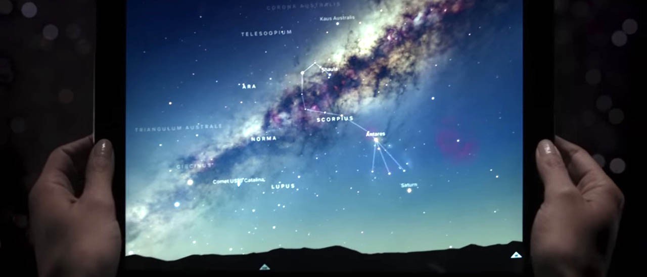 Apple: spot spaziale per iPad Pro