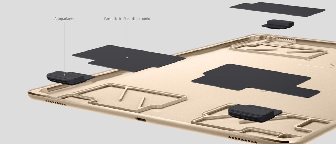 iFixit, iPad Pro: gli altoparlanti rubano spazio