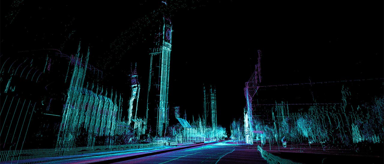 Londra vista da una self-driving car