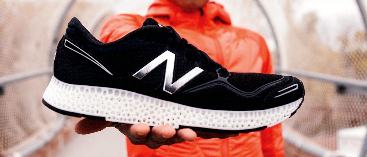 Scarpe e stampanti 3D: il modello di New Balance