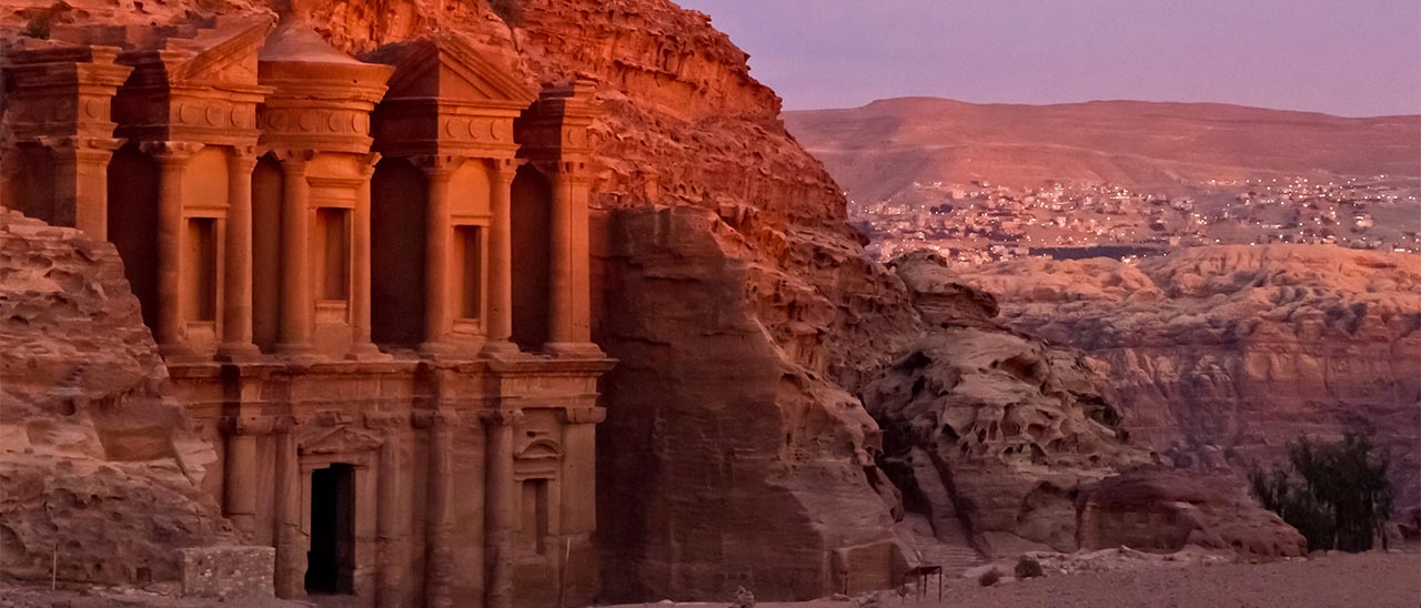 Petra e le bellezze della Giordania su Street View