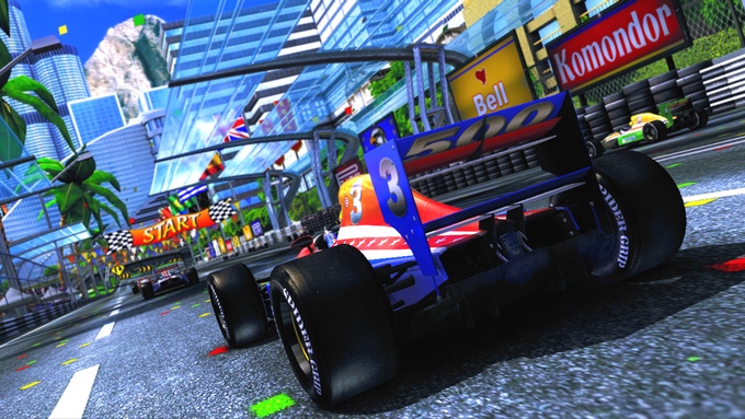 The 90's Arcade Racer sfreccia in foto e video