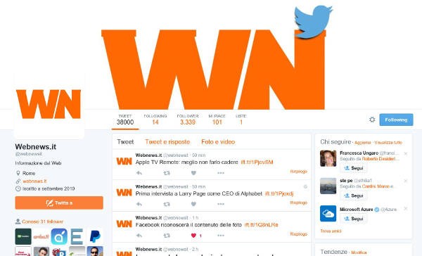 Twitter, arrivano i cuori