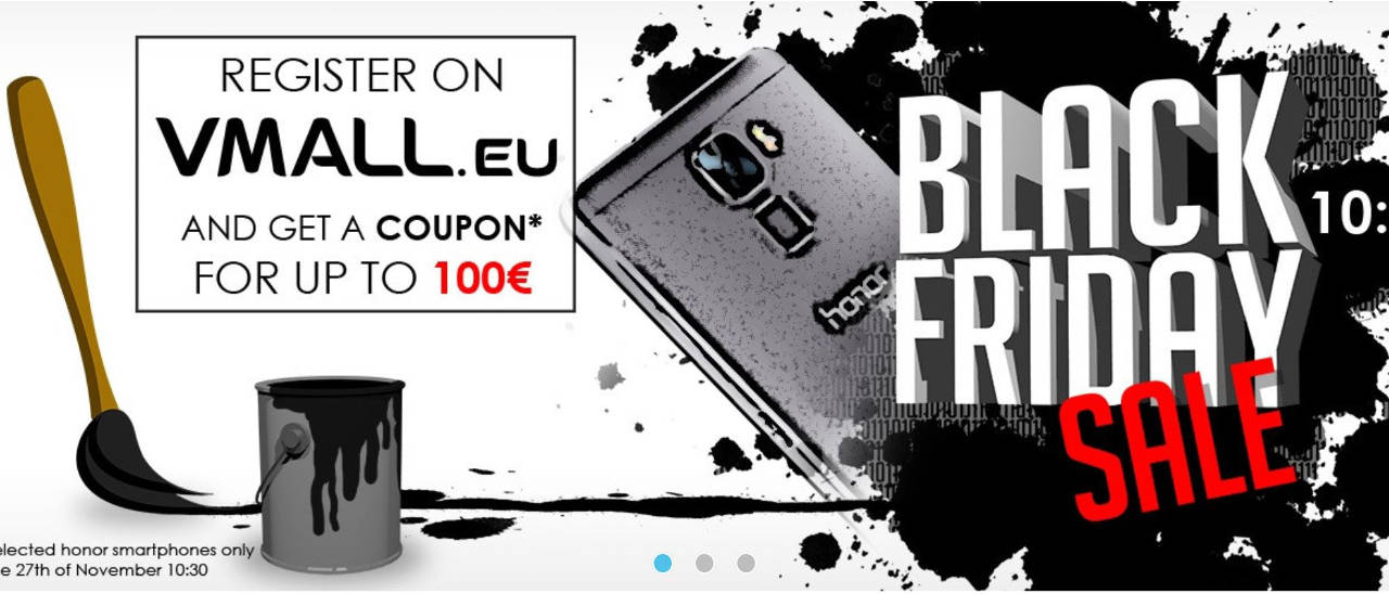 Black Friday, sino a 100 euro di sconto su Honor 7