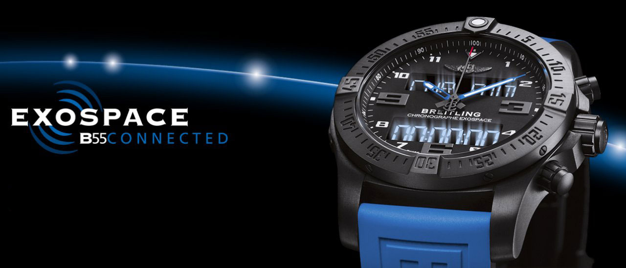 Breitling Exospace B55, smartwatch per aviatori