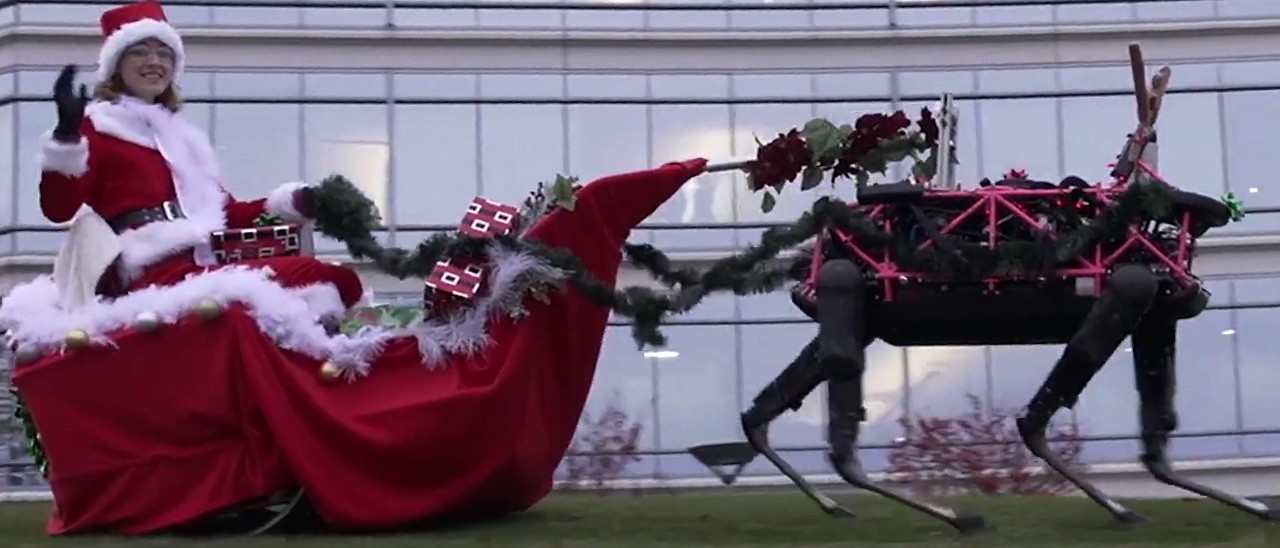 Le renne-robot di Boston Dynamics