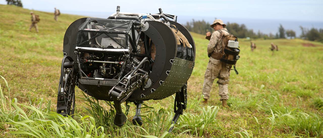 I Marines bocciano il robot Cujo: troppo rumoroso