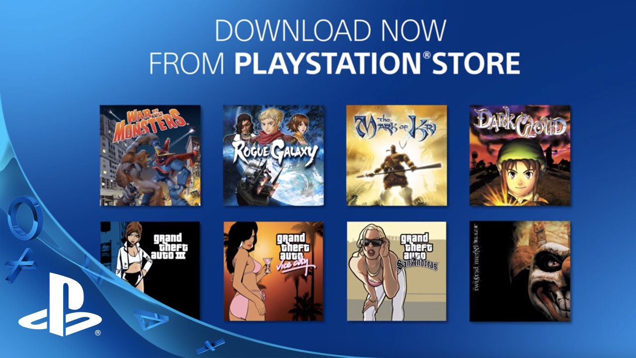 PS2 Games on PS4 - Announce Trailer