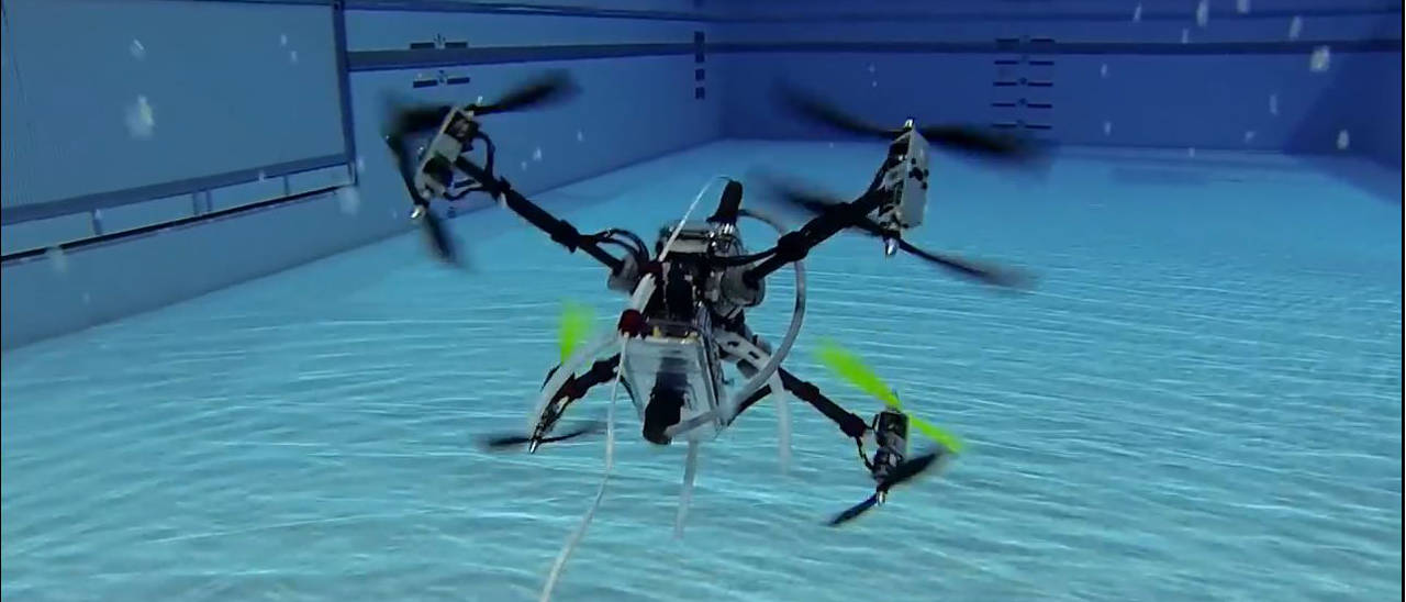 Naviator, il drone che vola e che nuota