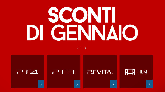 PlayStation Store: al via gli Sconti di Gennaio