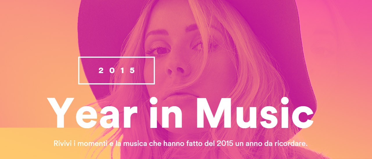 Spotify: Year in Music 2015, un anno di musica