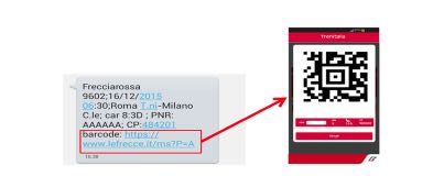 Trenitalia, partenze rapide con il codice digitale
