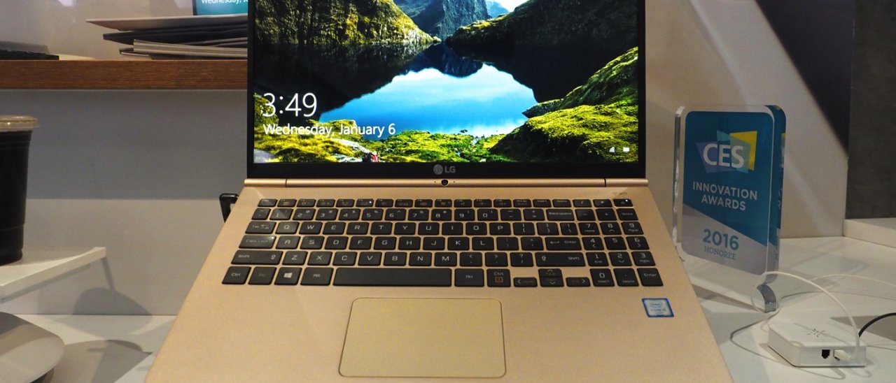 CES 2016: LG svela due notebook da 15,6 pollici