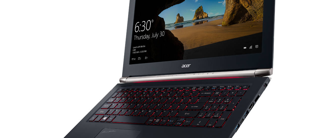 CES 2016, Acer Aspire V Nitro con Intel RealSense