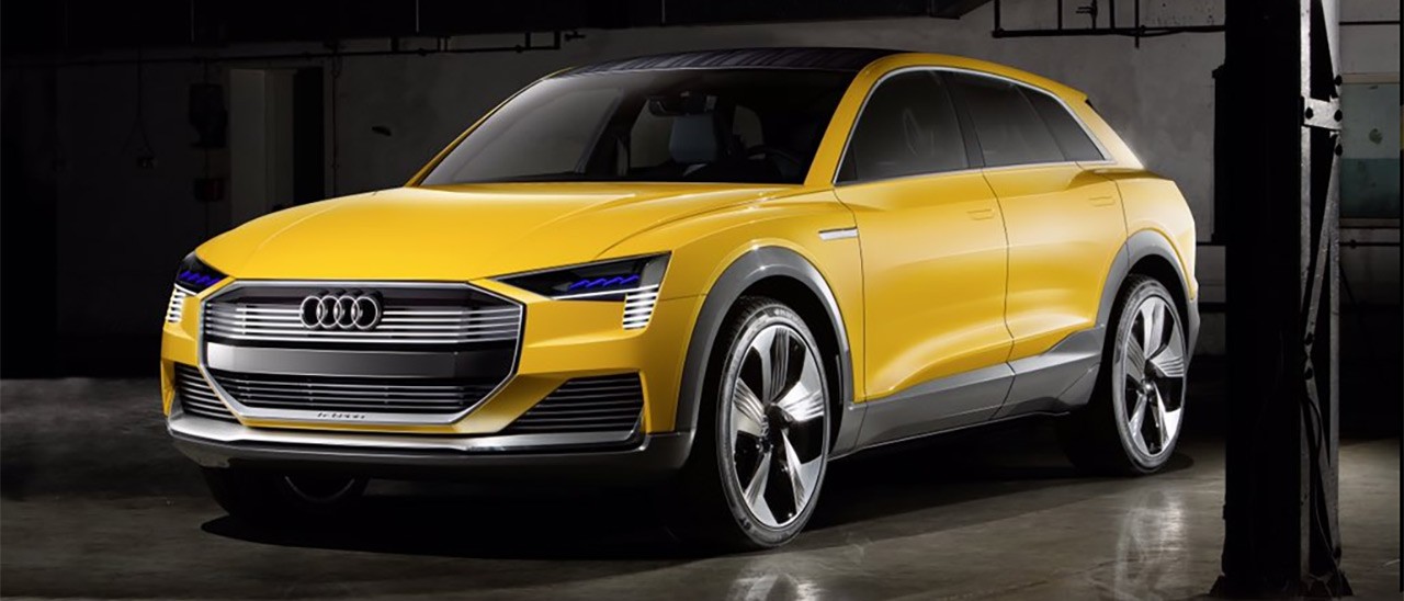 Audi h-tron quattro, una concept car a idrogeno