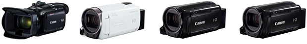 Canon Legria HF G40, Legria HF R706, Legria HF R76, Legria HF R78