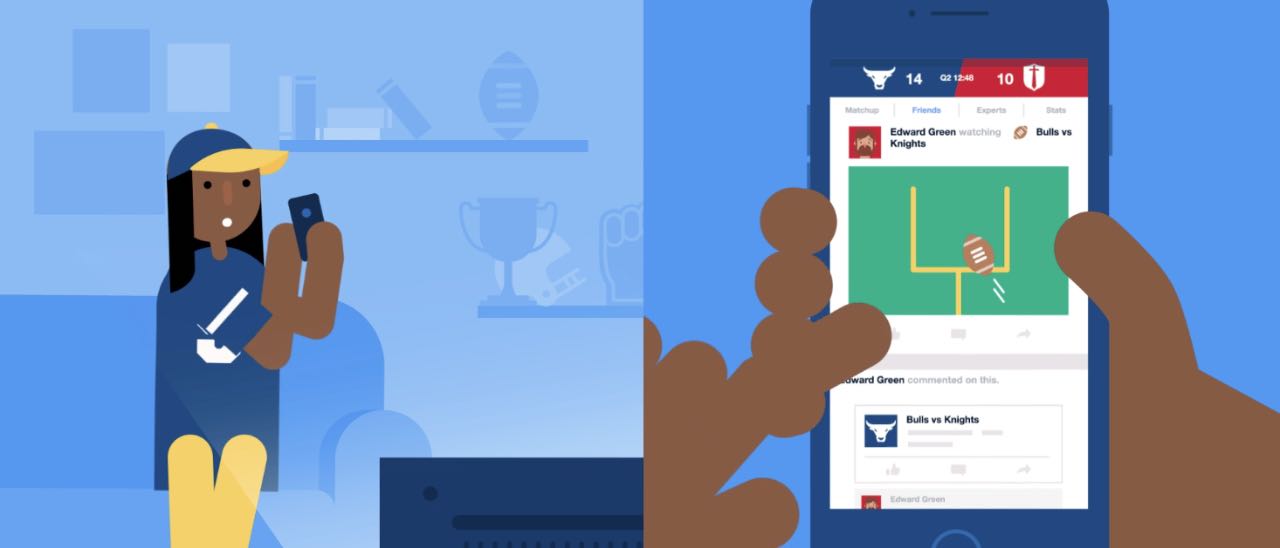 Facebook lancia Facebook Sports Stadium