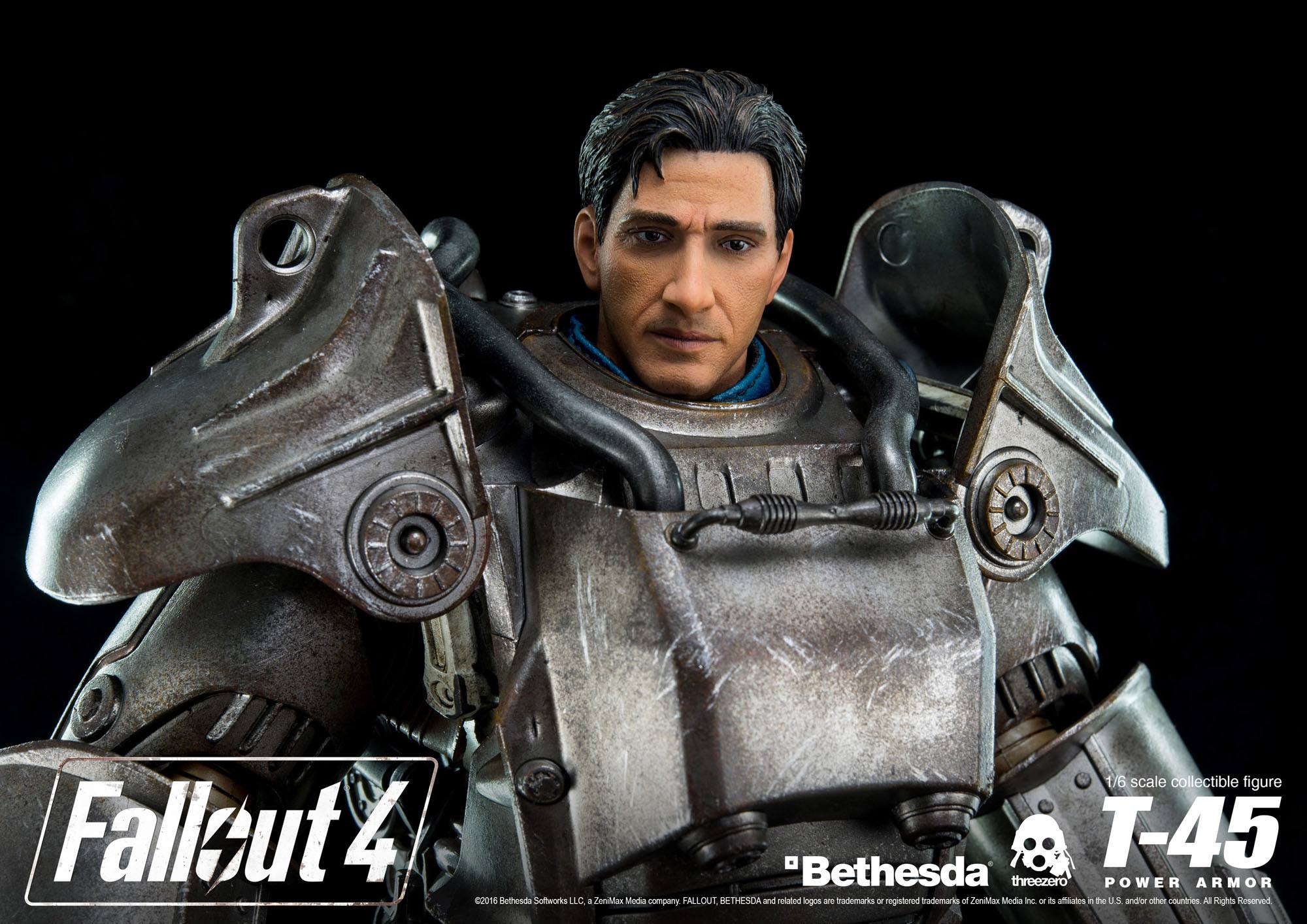 Fallout 4, al via i preordini della splendida action figure dell’Armatura Atomica T-45