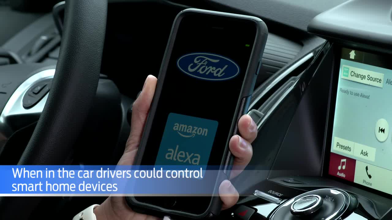 Ford SYNC 3 e Amazon Echo