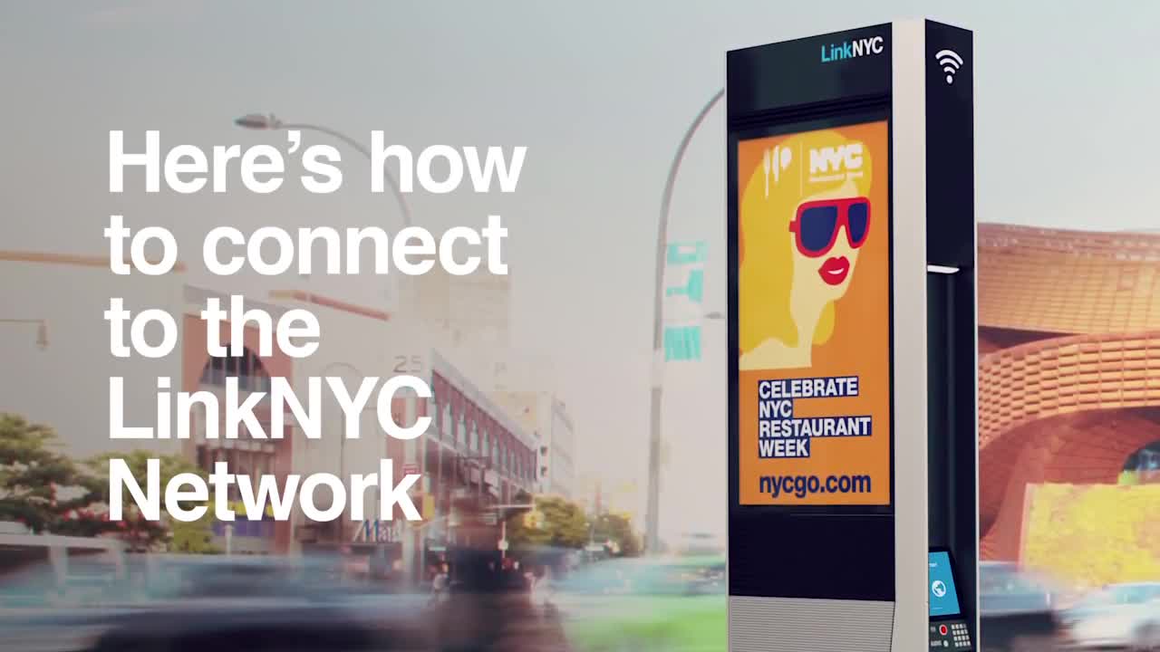Il network LinkNYC che connette New York