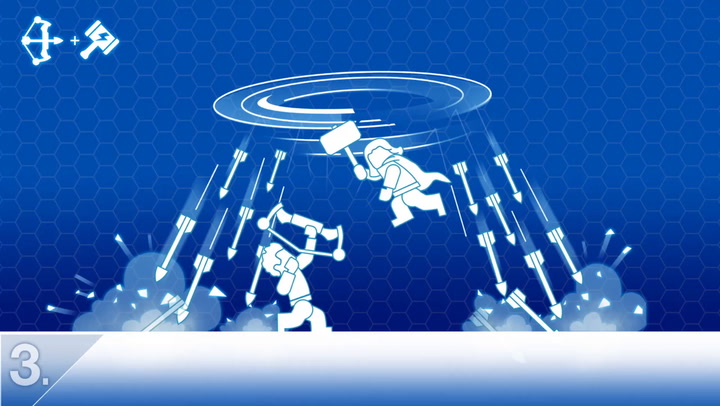 LEGO Marvel’s Avengers, Thor e Hawkeye in azione