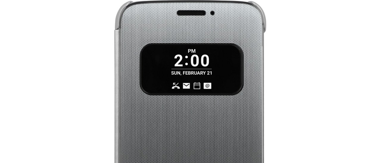LG G5, ecco la Quick Cover con funzioni touch