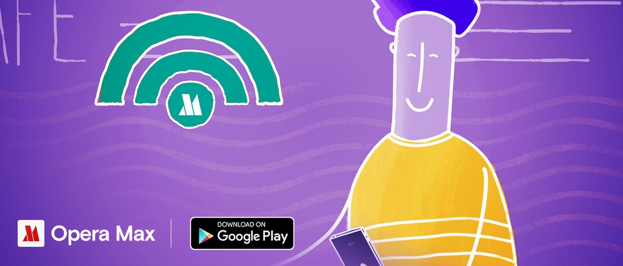 Opera Max protegge le connessioni WiFi pubbliche