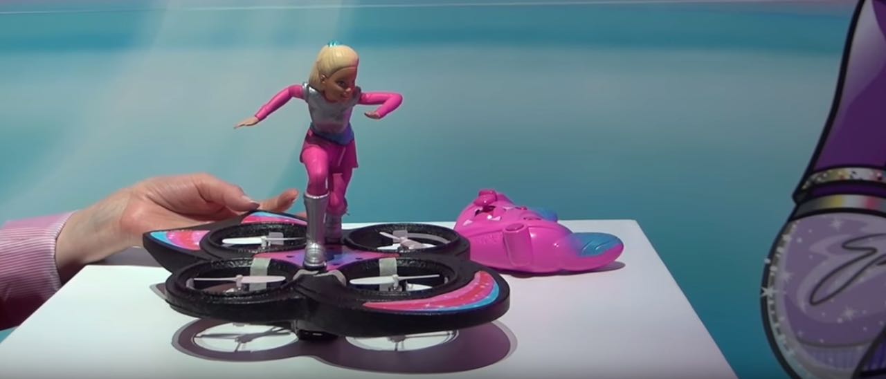 Anche Barbie ha il suo drone